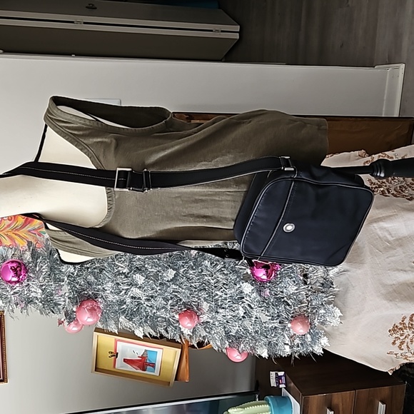 Coach crossbody black Flight Bag - Picture 3 of 5